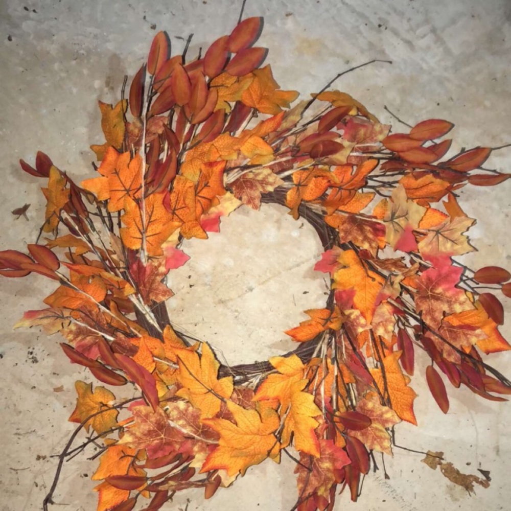 3 fall wreaths